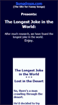 Mobile Screenshot of longestjokeintheworld.com